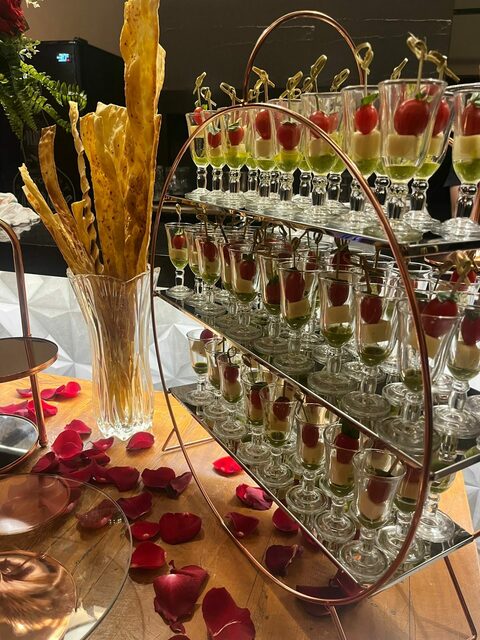 Pratos para casamento